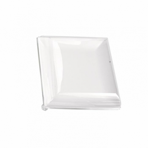 Coperchio BioNchic in PET trasparente (PET1) 164x164mm H32mm