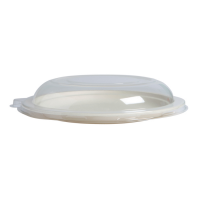 Coperchio in PET per piatto in polpa diam (PET1)  H30mm