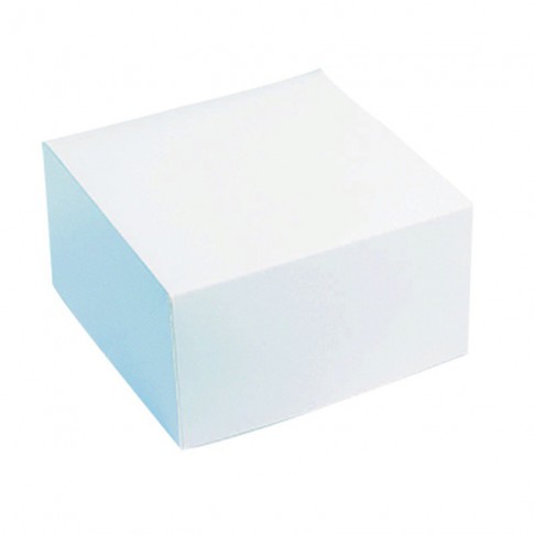 Scatola da pasticceria in cartone bianco 160x160mm H50mm