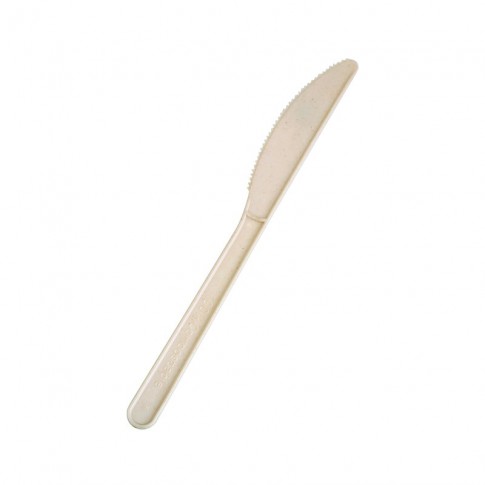 Coltello in fibra di bamboo e CPLA  H180mm