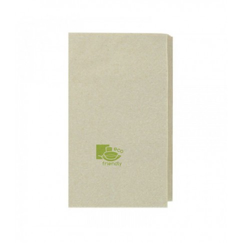 Tovagliolo "Eco-friendly" in carta Écru doppio strato 400x400mm