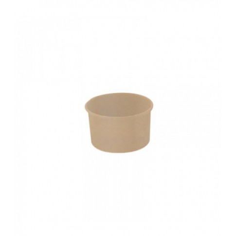 Contenitore in fibra di bamboo per alimenti caldi e freddi 90ml Ø75mm  H40mm