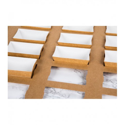 Stampo da forno in cartone con microcanule 208x84mm H55mm