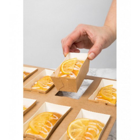 Stampo da forno in cartone con microcanule 208x84mm H55mm
