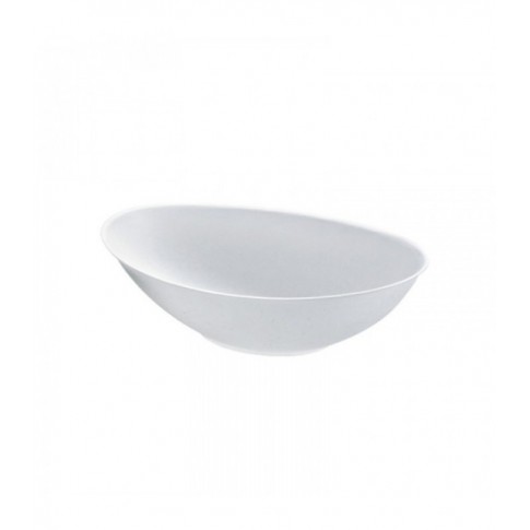 Ciotola "BioNchic" ovale in polpa di canna da zucchero 225x135mm H55mm 750ml