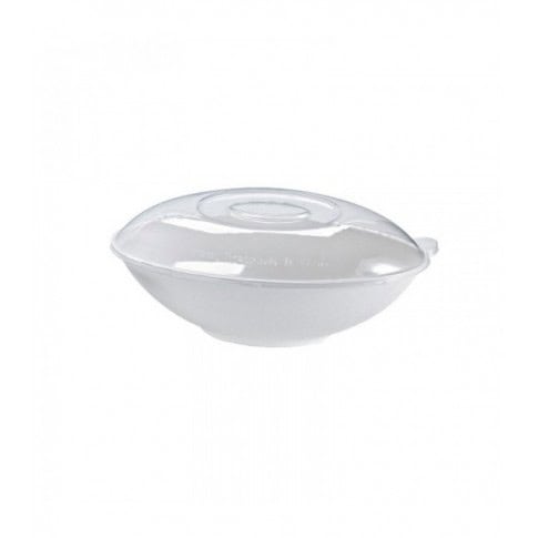 Ciotola "BioNchic" ovale in polpa di canna da zucchero 225x135mm H55mm 750ml