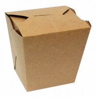 Scatola quadrata in cartone kraft 750ml 102x90mm H103mm