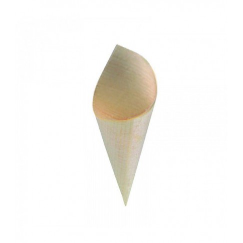 Cono in legno  H80mm