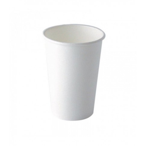 Bicchiere cartone bianco (PAP20)  H110mm 450ml