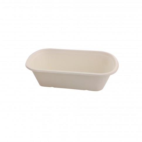 Scatola rettangolare in polpa scura "Eco Rec" 750ml 229x134mm H44mm