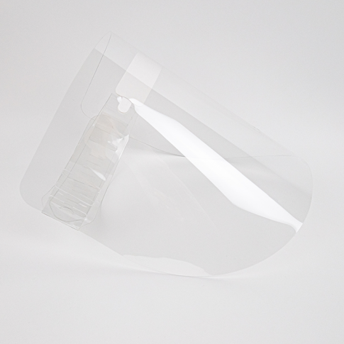 Maschera con visiera in PET 398x270mm