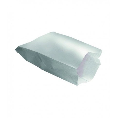 Sacchetto per pollo in carta bianca 170x400mm H60mm