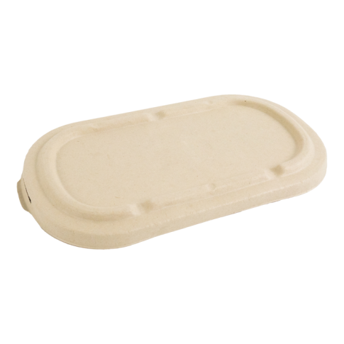 Coperchio rettangolare in polpa scura (PAP21) 240x135mm H15mm
