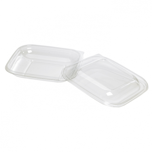 Insalatiera quadrata + coperchio  195x195mm H30mm 500ml