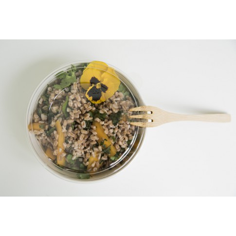 Insalatiera "Buckaty" multiuso, tonda in cartone kraft  H68mm 750ml