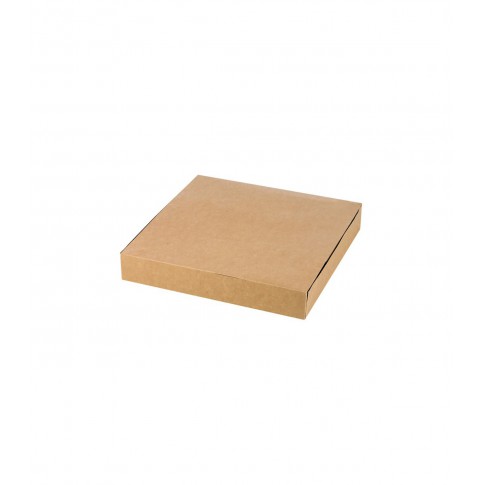 Scatola da pasticceria in cartone kraft 320x320mm H50mm