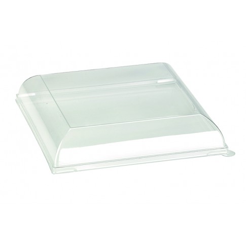 Coperchio BioNchic in PET trasparente (PET1) 181x181mm H30mm