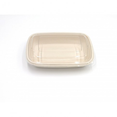 Coperchio in PET trasparente per vassoio in polpa (PET1) 175x225mm H2,3mm