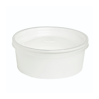 Insalatiera "Buckaty" tonda in cartone bianco   H67mm 1 140ml