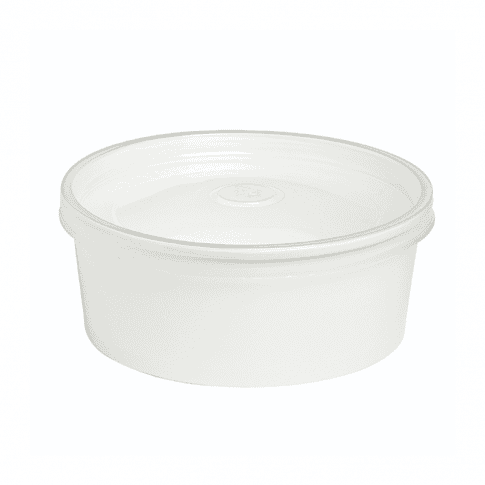 Insalatiera "Buckaty" tonda in cartone bianco   H50mm 550ml