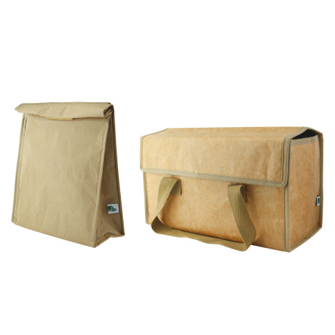 Borsa per il pranzo isolata con manici