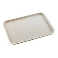 HUSKLY Vassoio riutilizzabile in composito beige