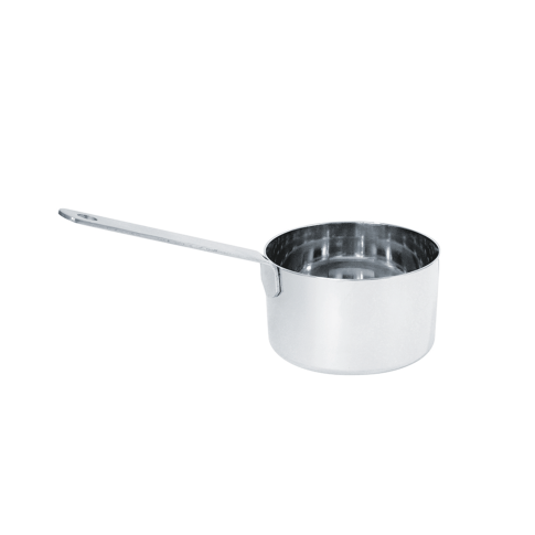 Mini casseruola in acciaio inox con manico