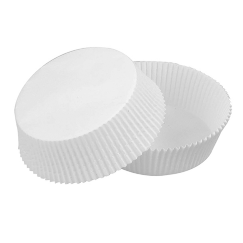 Teglia ovale siliconata in carta da forno 16x14x3,5 cm