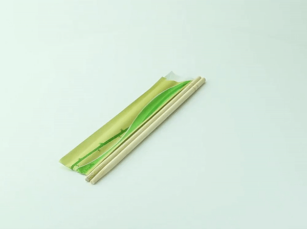Bacchette in bambù imbustate in coppia - 20 cm - 2000 unità