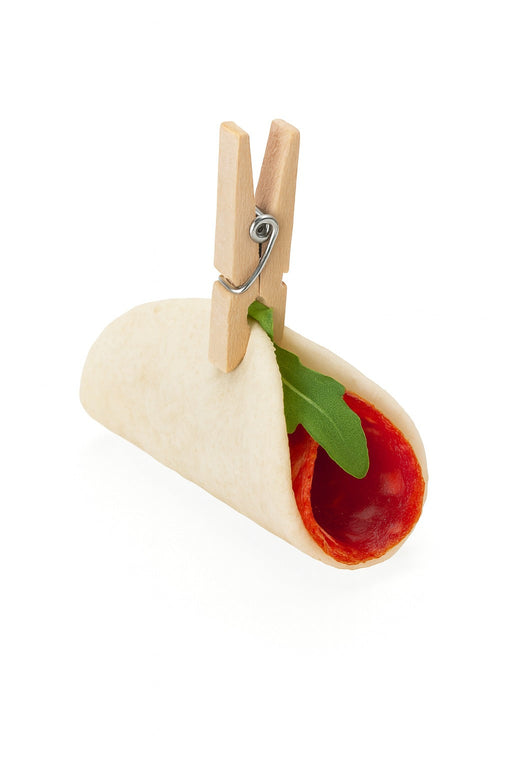 Mini molletta in legno - 2,5 cm - 2000 unità