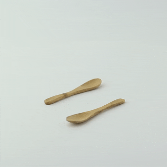 Mini cucchiaio in bambù "Tung" - 9 cm - 500 unità