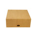 Scatola per pasticceria in cartone kraft marrone - 20 cm x 20 cm x 8 cm - 50 unità