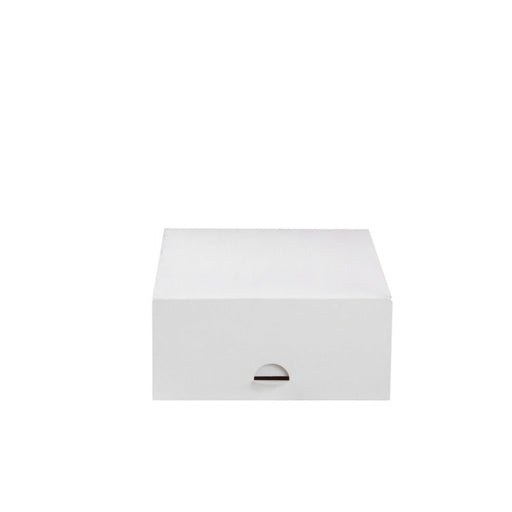 Scatola per pasticceria in cartone bianco - 16 cm x 16 cm x 8 cm - 200 unità