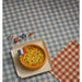 Sottotorta quadrato scanalato in cartone marrone - 13 cm x 13 cm x 2 cm - 250 unità