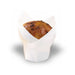 Pirottino da forno tulipano in carta bianca siliconata - Ø base 4,5 cm - H 8 cm - 1200 unità