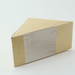Scatola triangolare per sandwich triplo in kraft con finestra - 8,2 cm x 12,3 cm x 12,3 cm - 500 unità