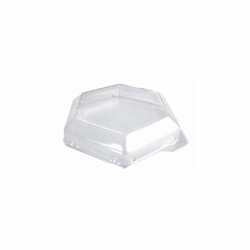 Coperchio in PET trasparente "Deva" - 10 cm x 5 cm x 2,7 cm - Compatibile con 209MBDEVA1 - 600 unità