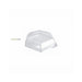 Coperchio in PET trasparente "Deva" - 10 cm x 5 cm x 2,7 cm - Compatibile con 209MBDEVA1 - 600 unità - dimensions