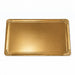 Vassoio in cartone double face oro interno/bianco esterno - 42 cm x 28 cm - 100 unità
