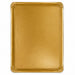Vassoio in cartone double face oro interno/bianco esterno - 42 cm x 32 cm - 100 unità