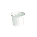 Coppetta in carta plissettata bianca - 14 ml - Ø 2,6 cm - H 2,8 cm - 5000 unità