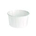 Coppetta in carta plissettata bianca - 95 ml - Ø 6,7 cm - H 3,7 cm - 5000 unità