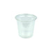 Contenitore per salse rotondo in plastica PET trasparente - 30 ml - Ø 4,5 cm - H 4,3 cm - 5000 unità