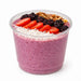 Coppetta da dessert in plastica PET - 200 ml - Ø 8 cm - H 6,5 cm - 1000 unità