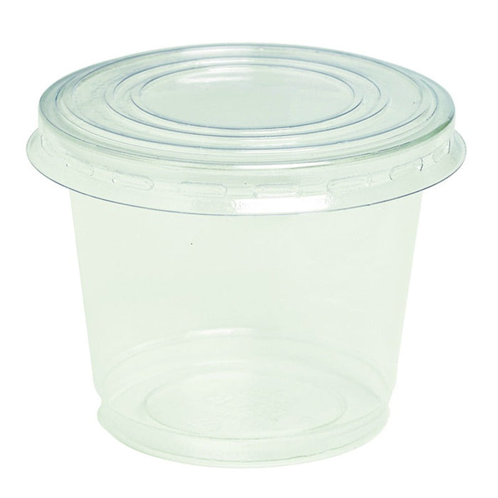 Coppetta da dessert in plastica PET - 200 ml - Ø 8 cm - H 6,5 cm - 1000 unità