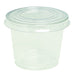 Coppetta da dessert in plastica PET - 200 ml - Ø 8 cm - H 6,5 cm - 1000 unità