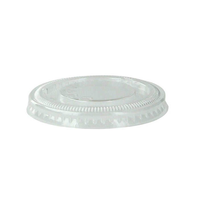 Coperchio piatto in PET trasparente - Ø 6,2 cm - 2500 unità