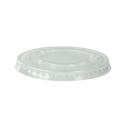 Coperchio piatto in PET trasparente - Ø 7,4 cm - 2500 unità
