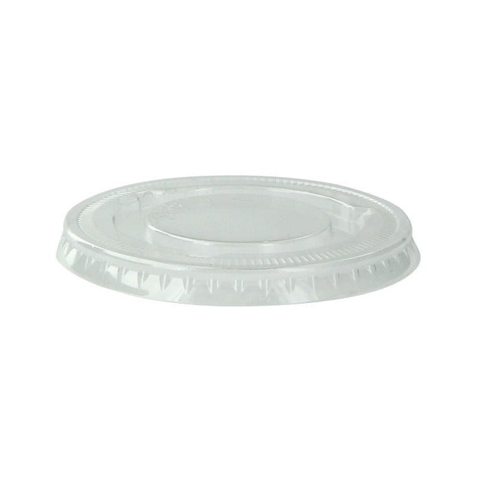 Coperchio piatto in PET trasparente - Ø 7,4 cm - 2500 unità
