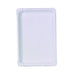 Piatto rettangolare bianco in cartone riciclato - 26 cm x 18 cm - 500 unità